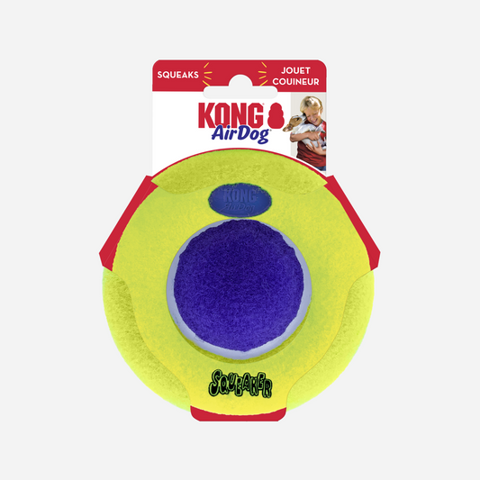 KONG AirDog Squeaker tallerken M/L