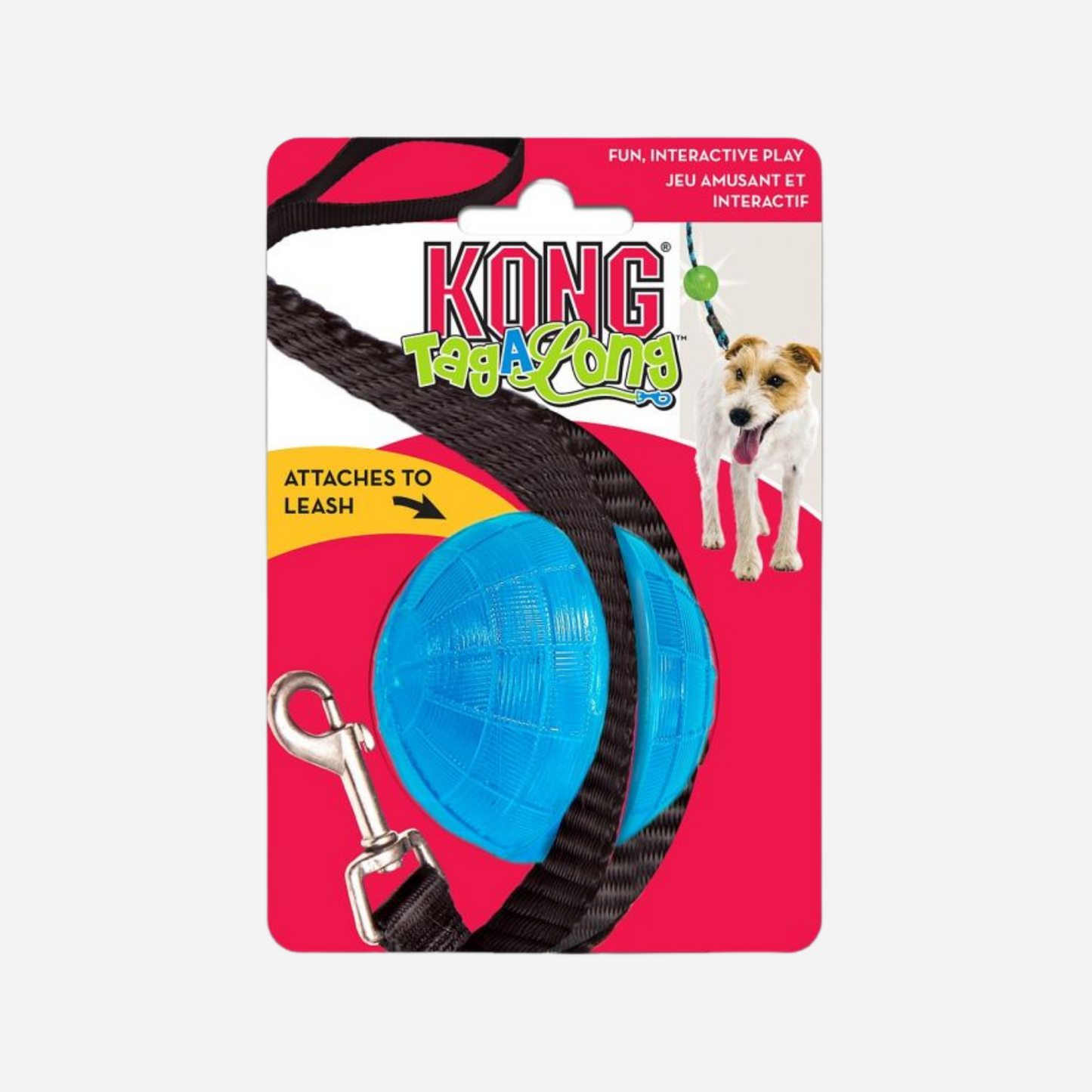 KONG Toy TagALong Ball