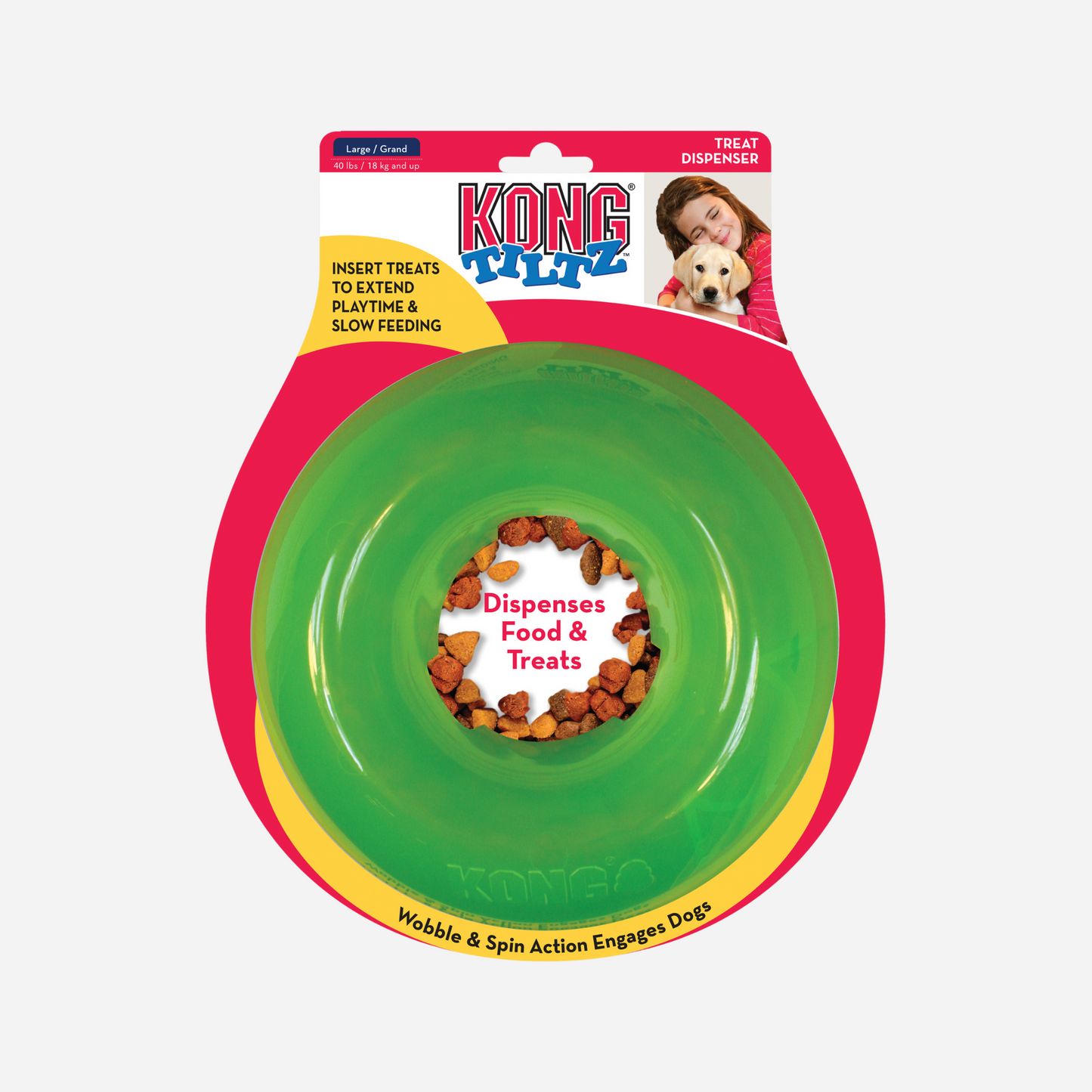 KONG Activity Toy Tiltz Multicolor