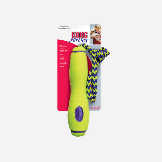 KONG AirDog Squeaker Fetch Stick m/reb