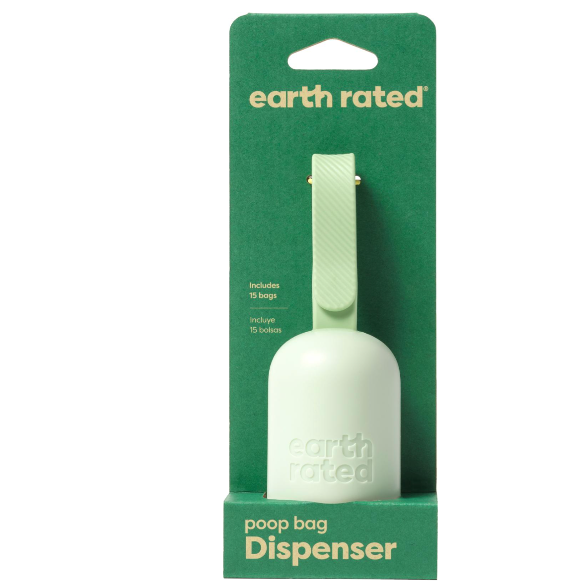 Earth Rated Dispenser med 15 Eco-Friendly poser