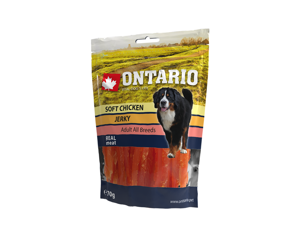 ONTARIO snack soft chicken jerky 70g