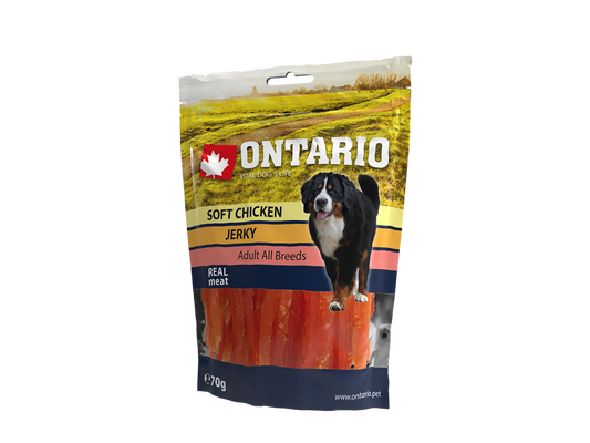 ONTARIO snack soft chicken jerky 70g