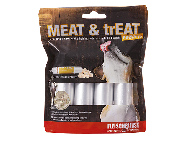 MEAT &amp; TREAT LOMME FJERFE, 4X40G