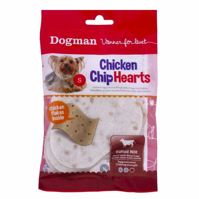 Dogman Chicken Chip hjerter