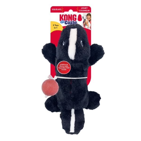 KONG Cozie Pocketz Skunk