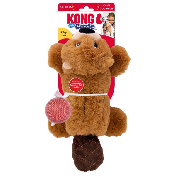 KONG Cozie Pocketz Beaver