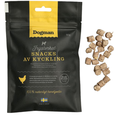 Dogman frysetørket snacks - kylling