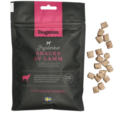 Dogman frysetørket snacks - Lam