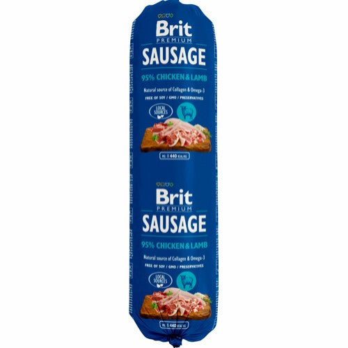 Brit Premium Pølse - Kylling og lam