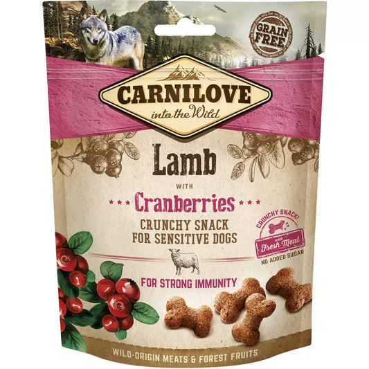 Carnilove Crunchy med lam og tyttebær