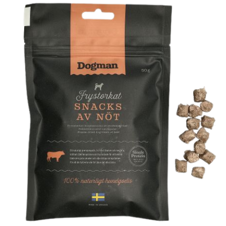 Dogman frysetørket snacks - Biff