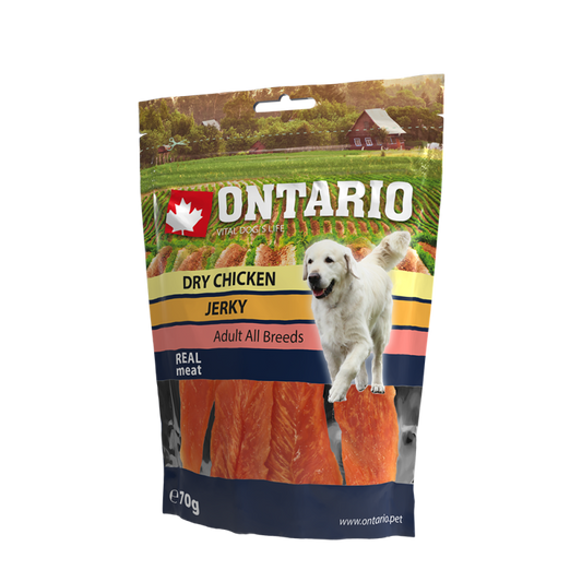 ONTARIO snack tørr kylling jerky 70g